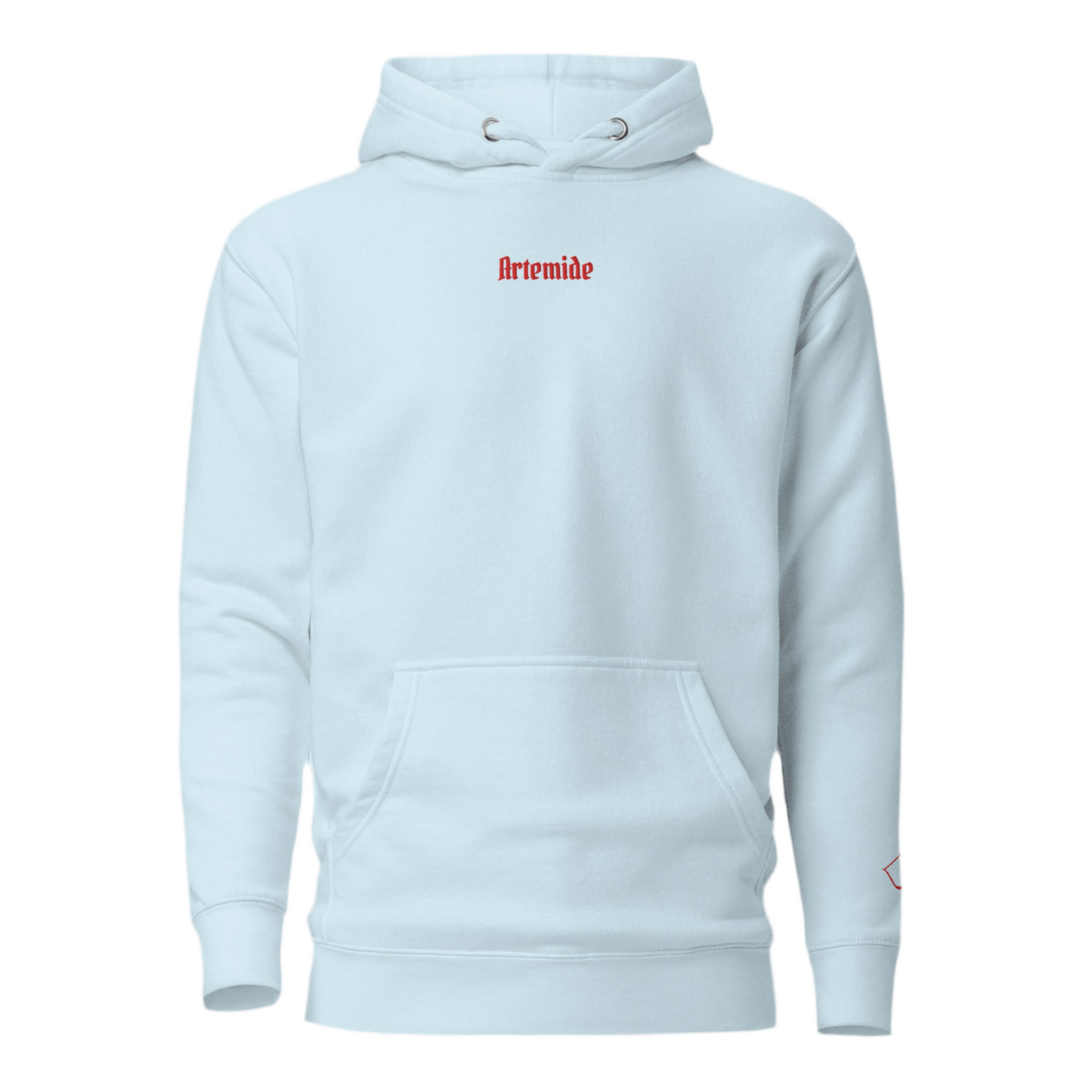 Hoodie Red logo