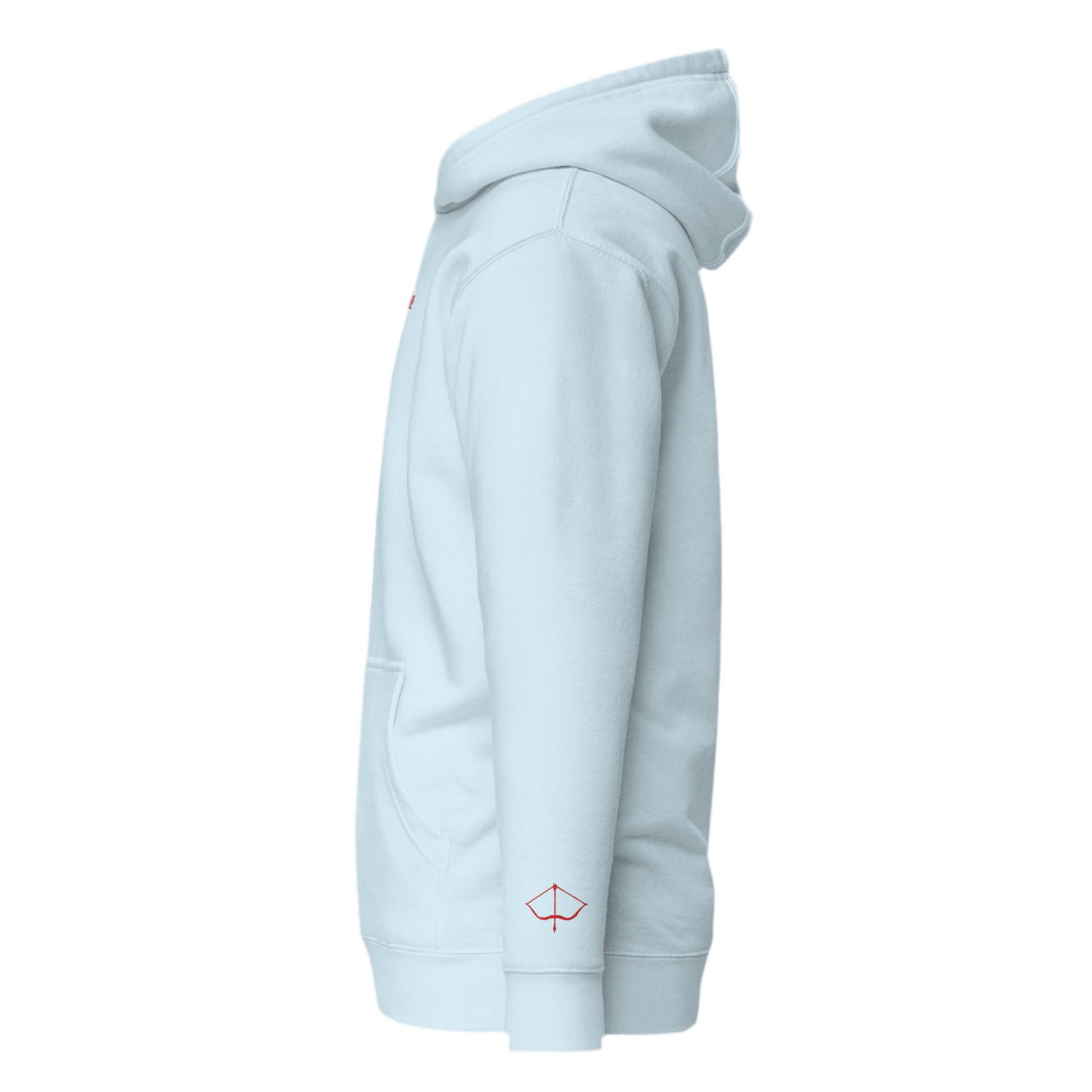 Hoodie Red logo